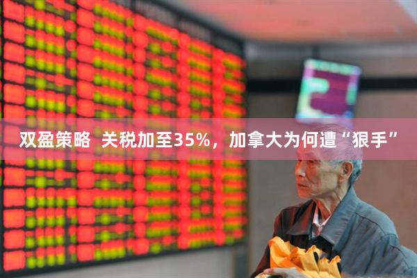 双盈策略  关税加至35%，加拿大为何遭“狠手”