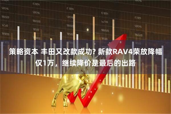策略资本 丰田又改款成功? 新款RAV4荣放降幅仅1万，继续降价是最后的出路
